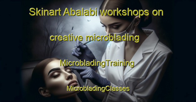 Skinart Abalabi workshops on creative microblading | #MicrobladingTraining #MicrobladingClasses #SkinartTraining-Nigeria