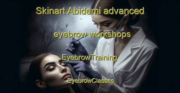 Skinart Abidemi advanced eyebrow workshops | EyebrowTraining | EyebrowClasses | SkinartTraining-Nigeria