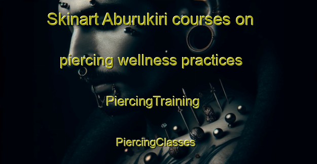 Skinart Aburukiri courses on piercing wellness practices | PiercingTraining | PiercingClasses | SkinartTraining-Nigeria