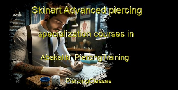 Skinart Advanced piercing specialization courses in Abakaliki | #PiercingTraining #PiercingClasses #SkinartTraining-Nigeria