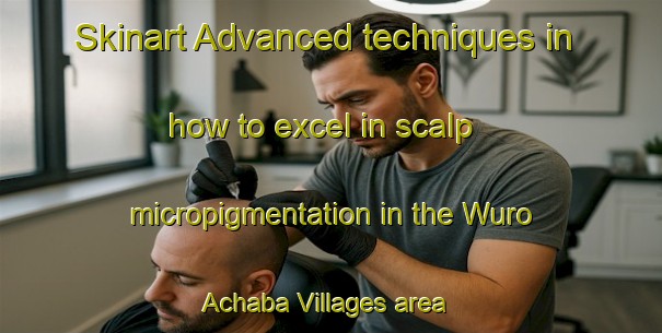 Skinart Advanced techniques in how to excel in scalp micropigmentation in the Wuro Achaba Villages area | SmpTraining | SmpClasses | SkinartTraining-Nigeria