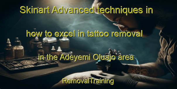Skinart Advanced techniques in how to excel in tattoo removal in the Adeyemi Oluajo area | RemovalTraining | RemovalClasses | SkinartTraining-Nigeria