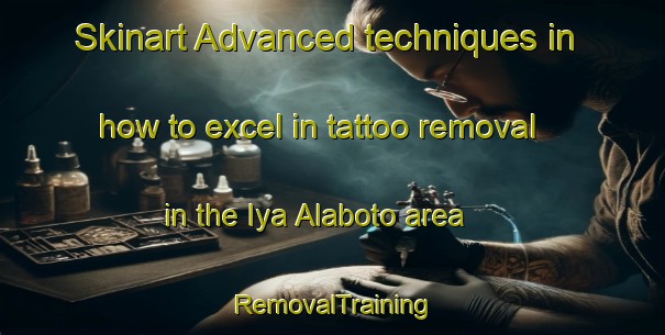 Skinart Advanced techniques in how to excel in tattoo removal in the Iya Alaboto area | RemovalTraining | RemovalClasses | SkinartTraining-Nigeria