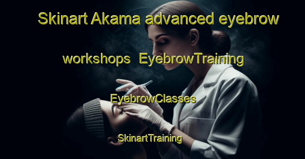 Skinart Akama advanced eyebrow workshops | EyebrowTraining | EyebrowClasses | SkinartTraining-Nigeria