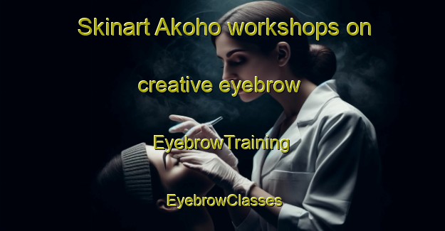 Skinart Akoho workshops on creative eyebrow | EyebrowTraining | EyebrowClasses | SkinartTraining-Nigeria