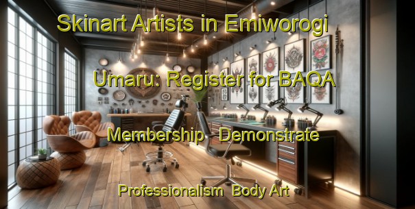 Skinart Artists in Emiworogi Umaru: Register for BAQA Membership - Demonstrate Professionalism | Body Art Qualification Authority | BAQA-Nigeria