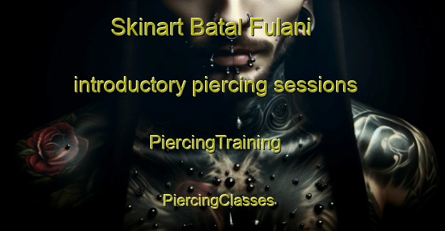 Skinart Batal Fulani introductory piercing sessions | PiercingTraining | PiercingClasses | SkinartTraining-Nigeria
