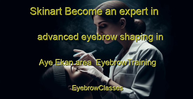 Skinart Become an expert in advanced eyebrow shaping in Aye Ekan area | EyebrowTraining | EyebrowClasses | SkinartTraining-Nigeria