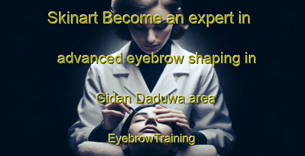 Skinart Become an expert in advanced eyebrow shaping in Gidan Daduwa area | EyebrowTraining | EyebrowClasses | SkinartTraining-Nigeria