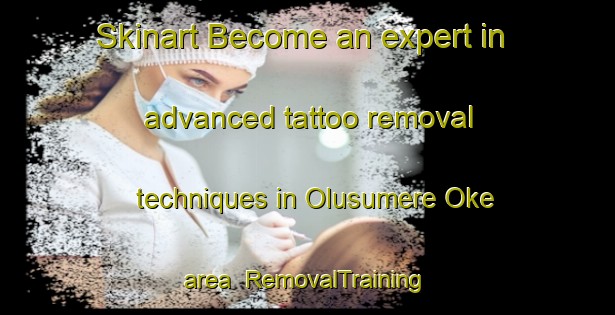 Skinart Become an expert in advanced tattoo removal techniques in Olusumere Oke area | RemovalTraining | RemovalClasses | SkinartTraining-Nigeria