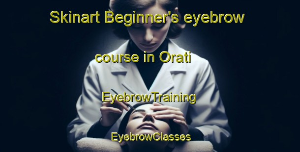Skinart Beginner's eyebrow course in Orati | EyebrowTraining | EyebrowClasses | SkinartTraining-Nigeria