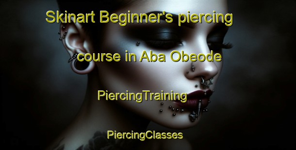 Skinart Beginner's piercing course in Aba Obeode | PiercingTraining | PiercingClasses | SkinartTraining-Nigeria