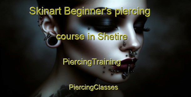 Skinart Beginner's piercing course in Shetire | PiercingTraining | PiercingClasses | SkinartTraining-Nigeria