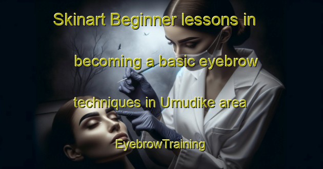 Skinart Beginner lessons in becoming a basic eyebrow techniques in Umudike area | EyebrowTraining | EyebrowClasses | SkinartTraining-Nigeria