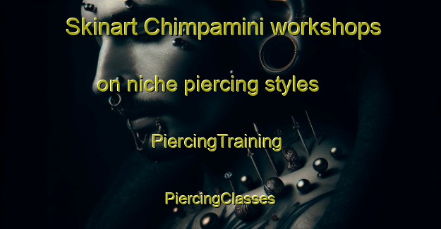 Skinart Chimpamini workshops on niche piercing styles | #PiercingTraining #PiercingClasses #SkinartTraining-Nigeria