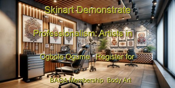 Skinart Demonstrate Professionalism: Artists in Ogbole Ogume - Register for BAQA Membership | Body Art Qualification Authority | BAQA-Nigeria