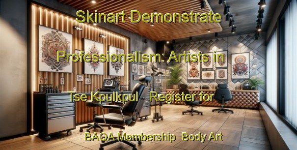 Skinart Demonstrate Professionalism: Artists in Tse Kpulkpul - Register for BAQA Membership | Body Art Qualification Authority | BAQA-Nigeria