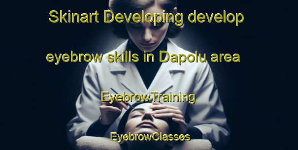 Skinart Developing develop eyebrow skills in Dapolu area | EyebrowTraining | EyebrowClasses | SkinartTraining-Nigeria