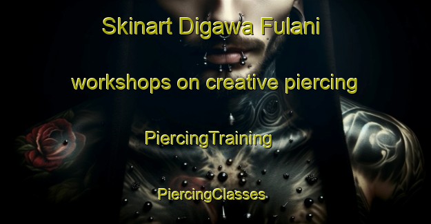 Skinart Digawa Fulani workshops on creative piercing | PiercingTraining | PiercingClasses | SkinartTraining-Nigeria