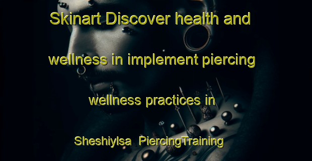 Skinart Discover health and wellness in implement piercing wellness practices in Sheshiylsa | PiercingTraining | PiercingClasses | SkinartTraining-Nigeria