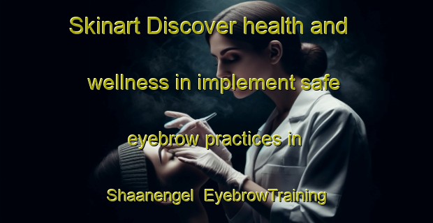 Skinart Discover health and wellness in implement safe eyebrow practices in Shaanengel | EyebrowTraining | EyebrowClasses | SkinartTraining-Nigeria