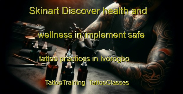 Skinart Discover health and wellness in implement safe tattoo practices in Ivorogbo | TattooTraining | TattooClasses | SkinartTraining-Nigeria