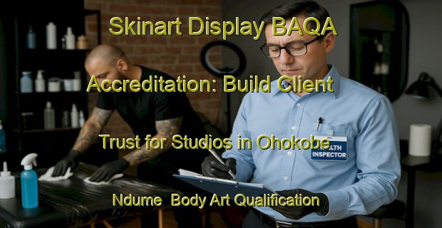 Skinart Display BAQA Accreditation: Build Client Trust for Studios in Ohokobe Ndume | Body Art Qualification Authority | BAQA-Nigeria
