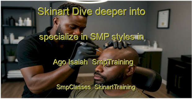 Skinart Dive deeper into specialize in SMP styles in Ago Isaiah | SmpTraining | SmpClasses | SkinartTraining-Nigeria