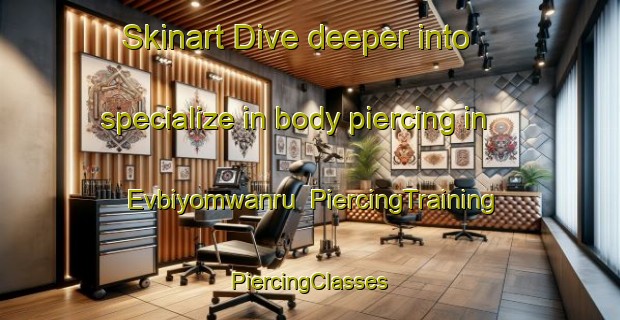 Skinart Dive deeper into specialize in body piercing in Evbiyomwanru | #PiercingTraining #PiercingClasses #SkinartTraining-Nigeria