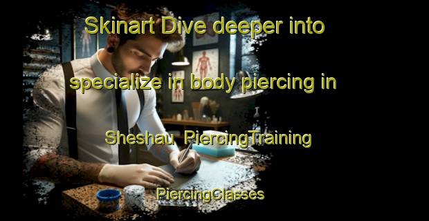 Skinart Dive deeper into specialize in body piercing in Sheshau | PiercingTraining | PiercingClasses | SkinartTraining-Nigeria