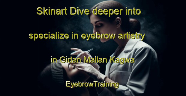 Skinart Dive deeper into specialize in eyebrow artistry in Gidan Mallan Kagwa | EyebrowTraining | EyebrowClasses | SkinartTraining-Nigeria