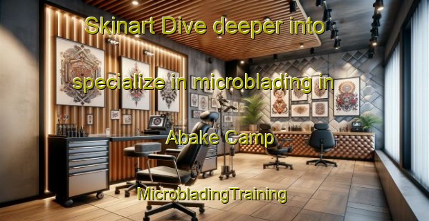 Skinart Dive deeper into specialize in microblading in Abake Camp | #MicrobladingTraining #MicrobladingClasses #SkinartTraining-Nigeria