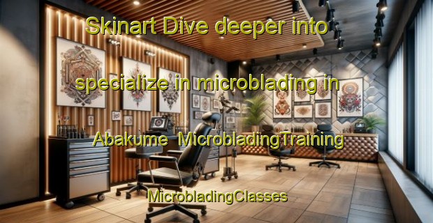 Skinart Dive deeper into specialize in microblading in Abakume | #MicrobladingTraining #MicrobladingClasses #SkinartTraining-Nigeria