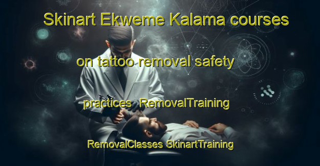 Skinart Ekweme Kalama courses on tattoo removal safety practices | #RemovalTraining #RemovalClasses #SkinartTraining-Nigeria