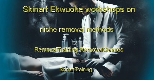 Skinart Ekwuoke workshops on niche removal methods | #RemovalTraining #RemovalClasses #SkinartTraining-Nigeria