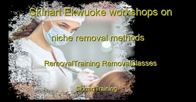 Skinart Ekwuoke workshops on niche removal methods | #RemovalTraining #RemovalClasses #SkinartTraining-Nigeria