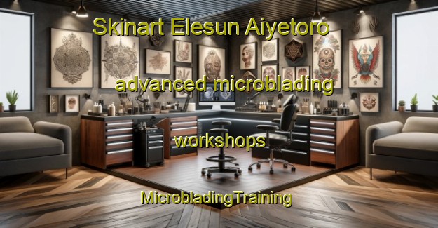 Skinart Elesun Aiyetoro advanced microblading workshops | #MicrobladingTraining #MicrobladingClasses #SkinartTraining-Nigeria