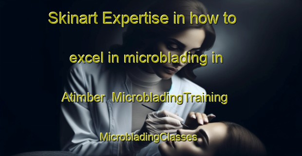 Skinart Expertise in how to excel in microblading in Atimber | MicrobladingTraining | MicrobladingClasses | SkinartTraining-Nigeria