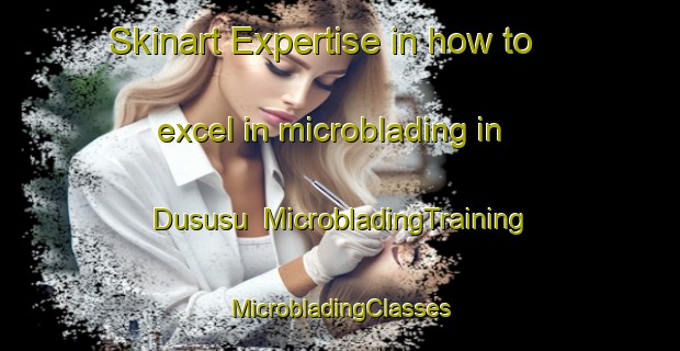 Skinart Expertise in how to excel in microblading in Dususu | #MicrobladingTraining #MicrobladingClasses #SkinartTraining-Nigeria