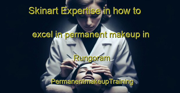 Skinart Expertise in how to excel in permanent makeup in Rungoram | PermanentmakeupTraining | PermanentmakeupClasses | SkinartTraining-Nigeria