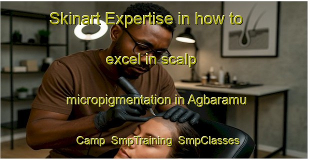 Skinart Expertise in how to excel in scalp micropigmentation in Agbaramu Camp | SmpTraining | SmpClasses | SkinartTraining-Nigeria