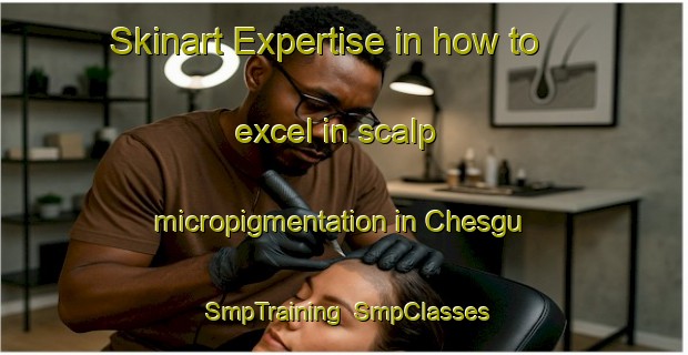 Skinart Expertise in how to excel in scalp micropigmentation in Chesgu | SmpTraining | SmpClasses | SkinartTraining-Nigeria