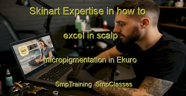 Skinart Expertise in how to excel in scalp micropigmentation in Ekuro | SmpTraining | SmpClasses | SkinartTraining-Nigeria