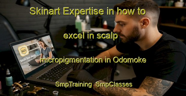 Skinart Expertise in how to excel in scalp micropigmentation in Odomoke | SmpTraining | SmpClasses | SkinartTraining-Nigeria