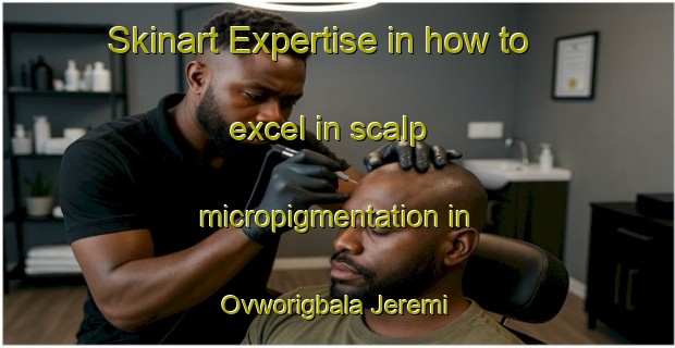 Skinart Expertise in how to excel in scalp micropigmentation in Ovworigbala Jeremi | SmpTraining | SmpClasses | SkinartTraining-Nigeria
