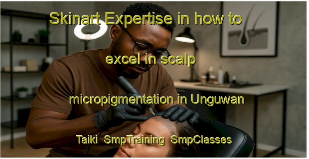 Skinart Expertise in how to excel in scalp micropigmentation in Unguwan Taiki | SmpTraining | SmpClasses | SkinartTraining-Nigeria