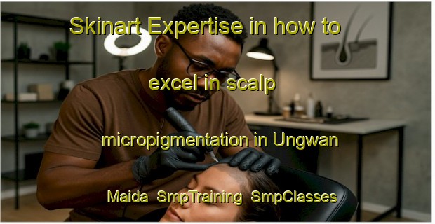Skinart Expertise in how to excel in scalp micropigmentation in Ungwan Maida | SmpTraining | SmpClasses | SkinartTraining-Nigeria