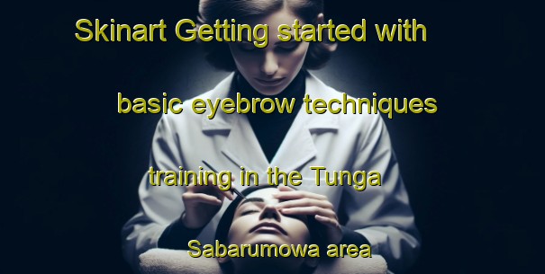Skinart Getting started with basic eyebrow techniques training in the Tunga Sabarumowa area | EyebrowTraining | EyebrowClasses | SkinartTraining-Nigeria