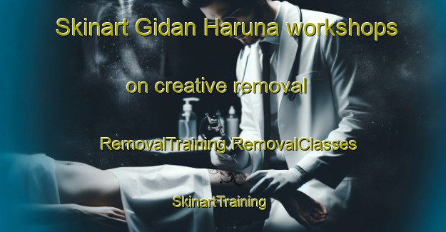 Skinart Gidan Haruna workshops on creative removal | #RemovalTraining #RemovalClasses #SkinartTraining-Nigeria