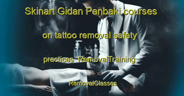 Skinart Gidan Panbaki courses on tattoo removal safety practices | RemovalTraining | RemovalClasses | SkinartTraining-Nigeria